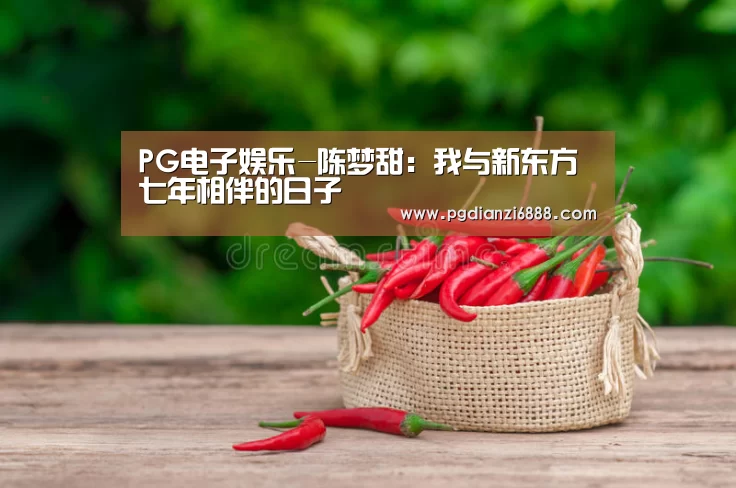 PG电子娱乐-陈梦甜:我与新东方七年相伴的日子(图1) PG官方网站